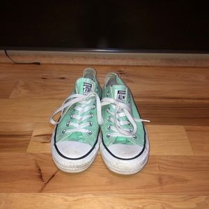 Mint Green Converse Women's Size 7